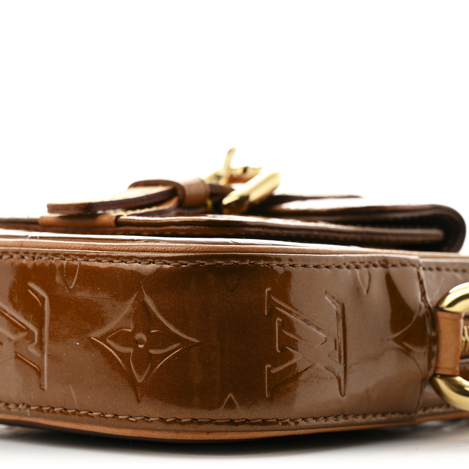 Louis Vuitton Vernis Christie PM Bronze 9 of 9