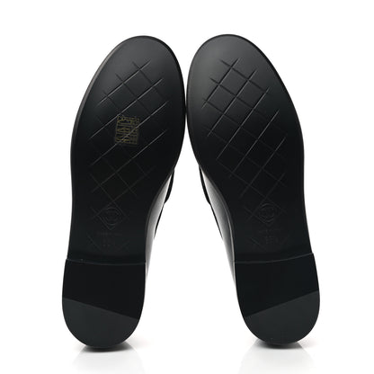 Chanel Lambskin Quilted CC Turnlock Loafers 38.5 Black 5 of 8