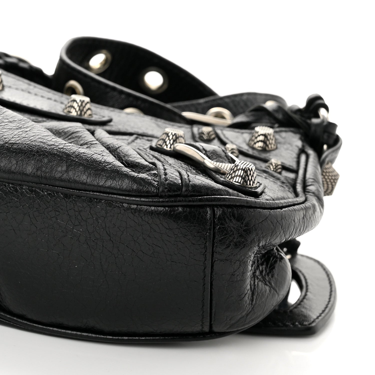 Balenciaga Agneau Arena Le Cagole Shoulder Bag XS Black 9 of 9
