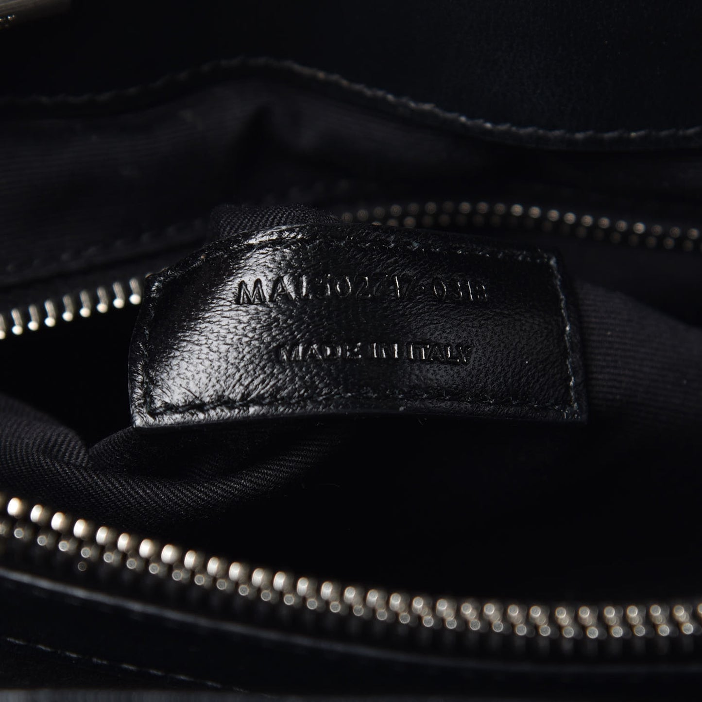 Calfskin Y Quilted Monogram Small Loulou Shopper Black