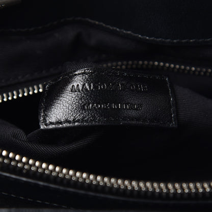 Saint Laurent Calfskin Y Quilted Monogram Small Loulou Shopper Black 8 of 14
