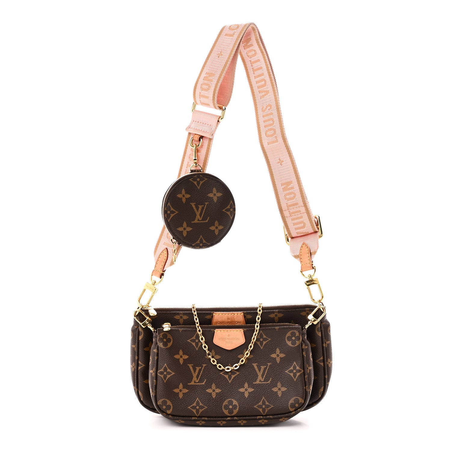 Louis Vuitton Monogram Multi Pochette Accessories Rose Clair 1 of 11