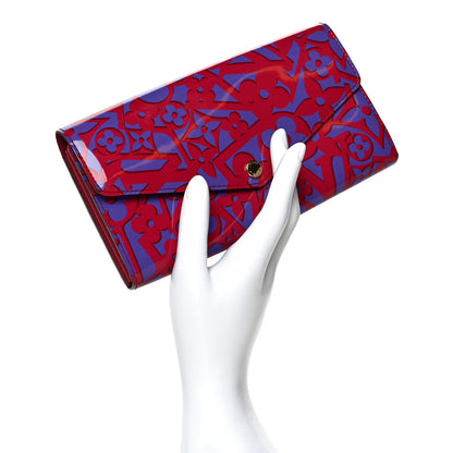 Louis Vuitton Patent Sweet Monogram Sarah Wallet Rose Indien 2 of 9