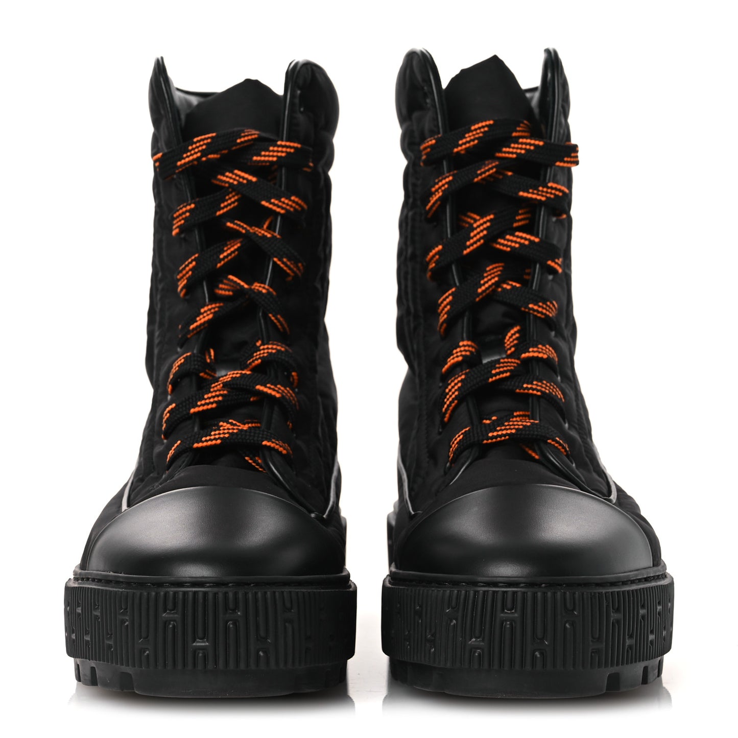 Calfskin Parachute Fresh Ankle Boots 40.5 Black