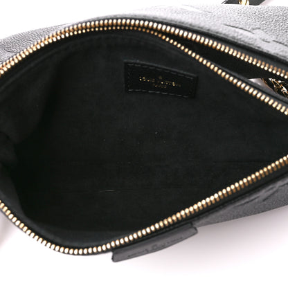 Louis Vuitton Empreinte Monogram Giant Multi Pochette Accessories Black 6 of 13