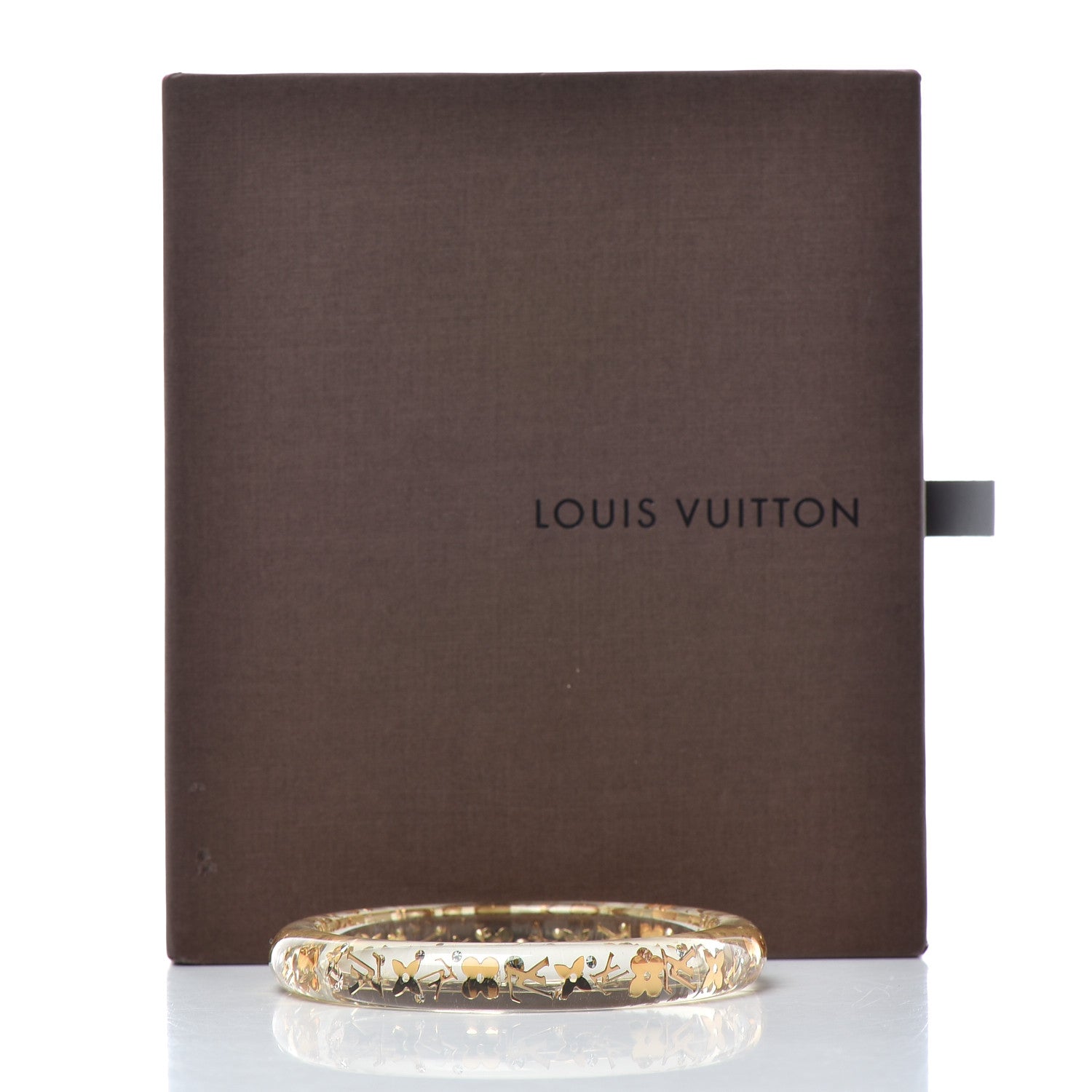 Louis Vuitton Resin Swarovski Medium Inclusion Bracelet PM Transparent 4 of 4
