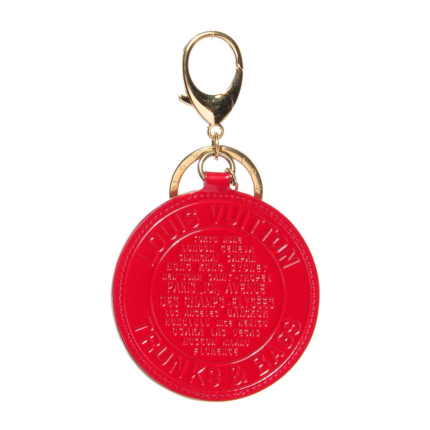 Vernis Trunks and Bags Bag Charm Pomme d'Amour