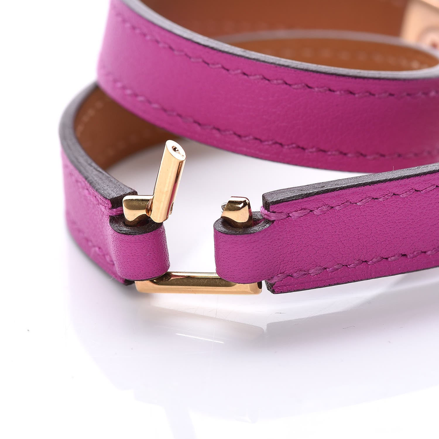Hermes Swift Rivale Double Tour Bracelet T1 Magnolia 4 of 7