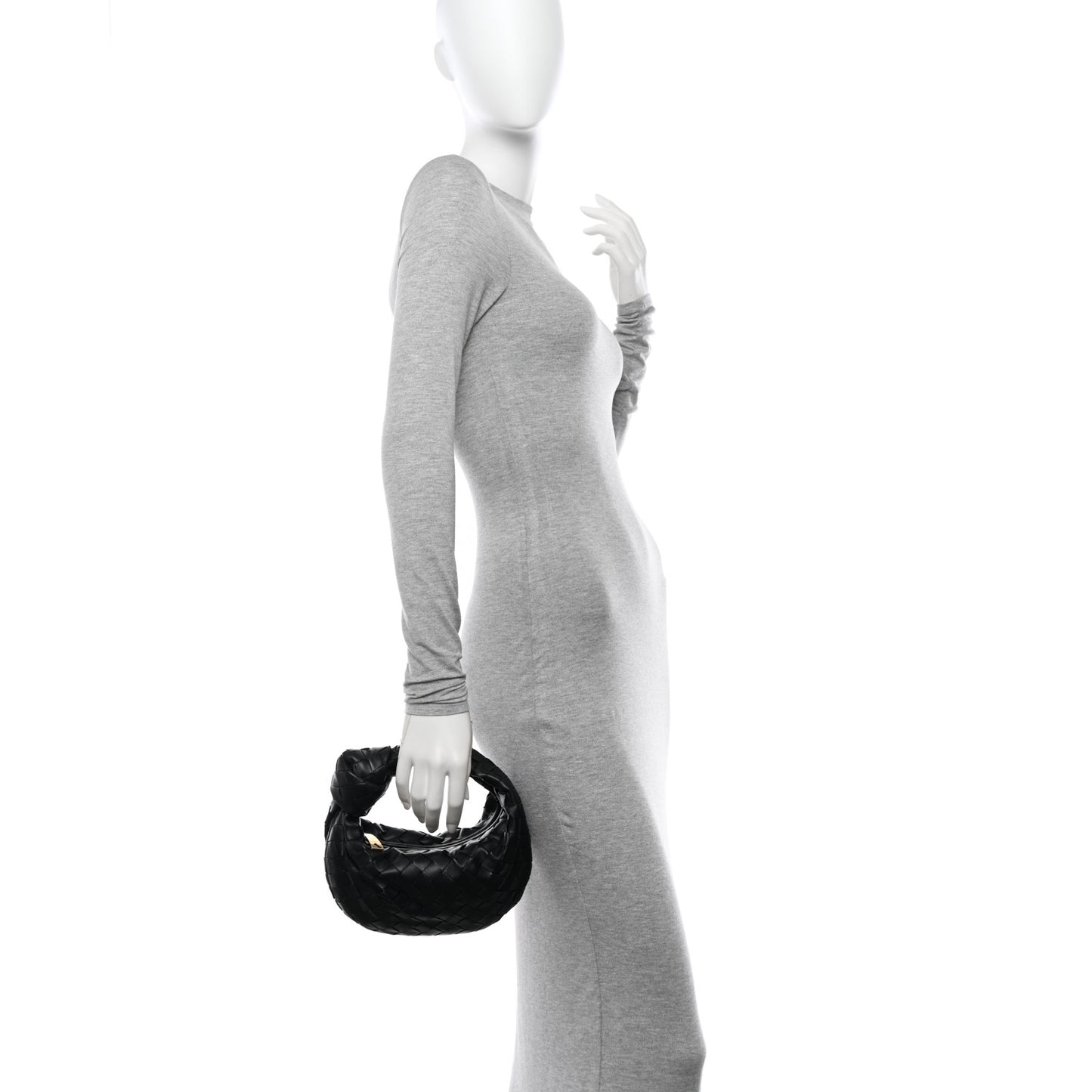 Nappa Intrecciato Mini Jodie Black