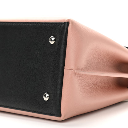 Louis Vuitton Soft Calfskin Lockme Ever Rose Ballet White Maito Black 10 of 10