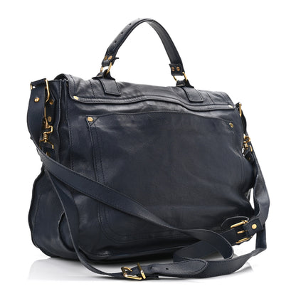 Proenza Schouler Lambskin Large PS1 Satchel Indigo 4 of 13