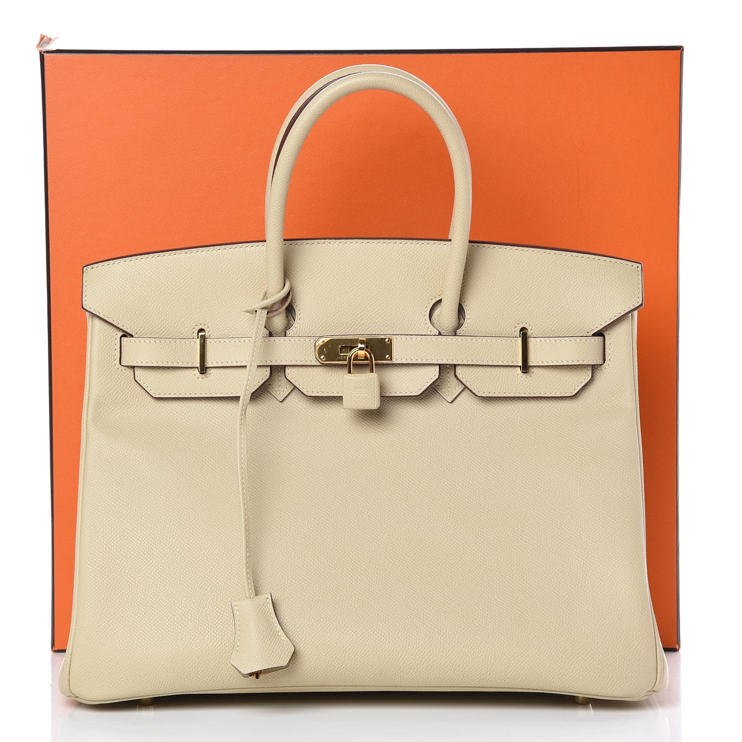 Epsom Birkin 35 Parchemin