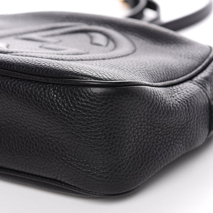 Gucci Pebbled Calfskin Small Soho Disco Bag Black 8 of 11