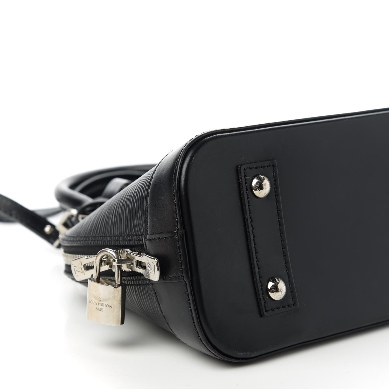 Louis Vuitton Epi Alma BB Black 6 of 12