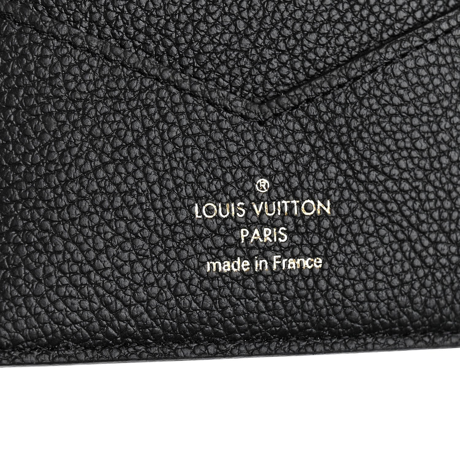 Louis Vuitton Empreinte Monogram Passport Cover Black 6 of 7