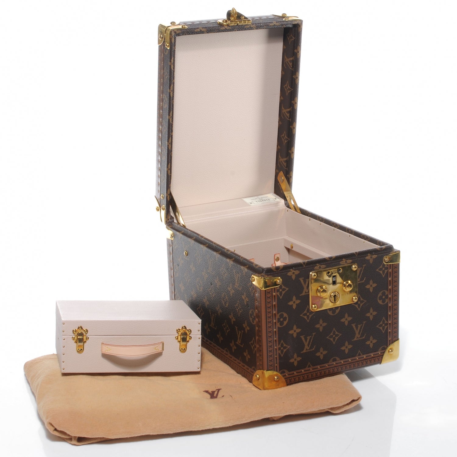 Louis Vuitton Monogram Boite Flacons Beauty Train Trunk Case 5 of 7