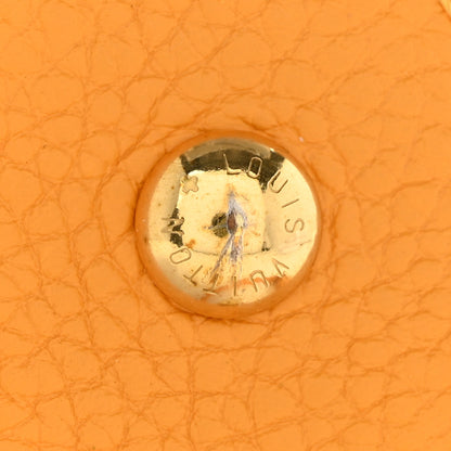 Louis Vuitton Taurillon Mini Capucines Sunbeam Yellow 10 of 11