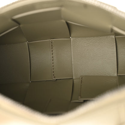 Bottega Veneta Lambskin Maxi Intrecciato Cassette Camera Bag Travertine 5 of 9