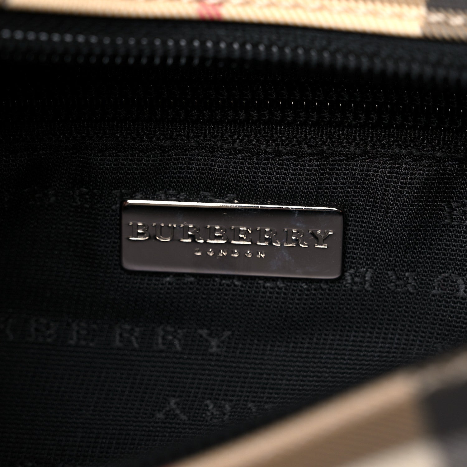 Burberry House Check Small Tote Black 5 of 10