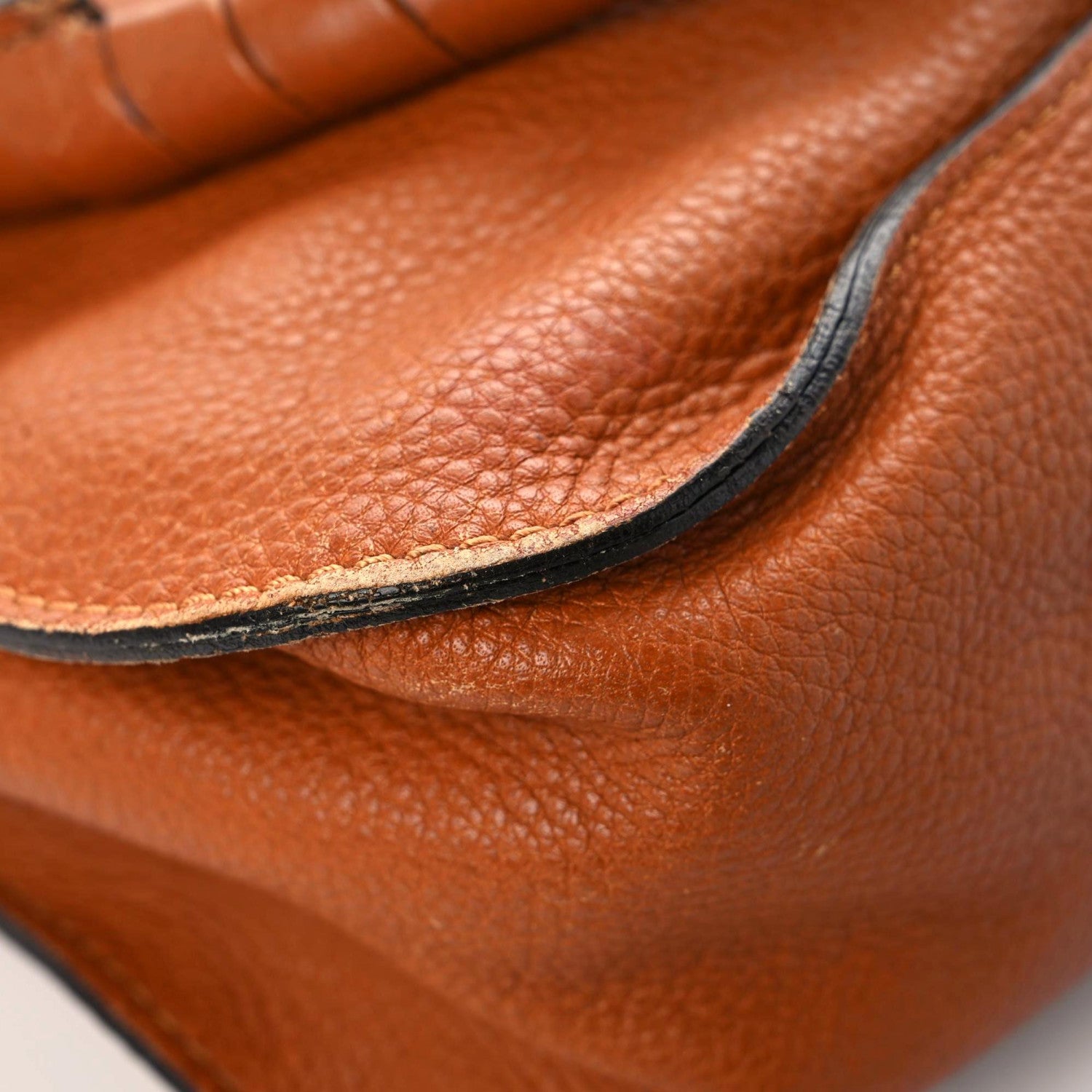 Chloe Calfskin Medium Marcie Satchel Tan 7 of 32