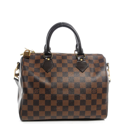 Louis Vuitton Damier Ebene Speedy Bandouliere 25 1 of 9