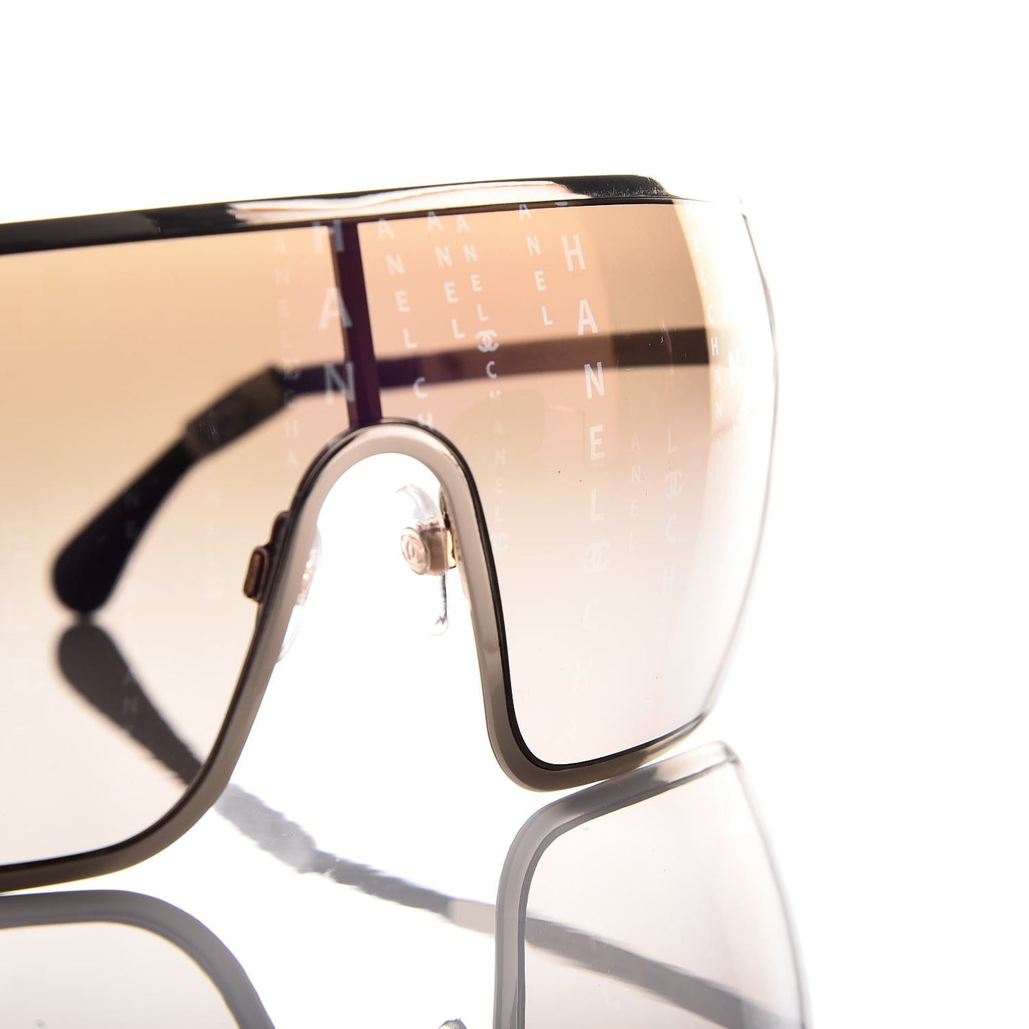 Shield Runway Sunglasses 71213 Gold