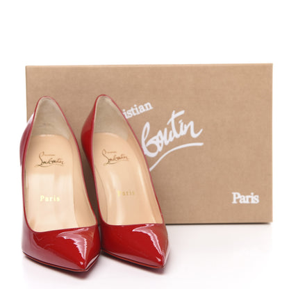 Christian Louboutin Patent Decollete 554 100 Pumps 36.5 Loubi Red 8 of 8