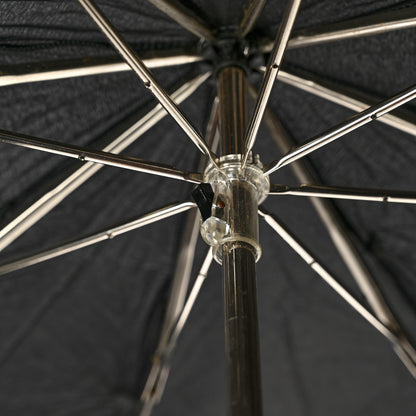 Chanel Nylon Grained Calfskin Umbrella With Case Black 4 of 7