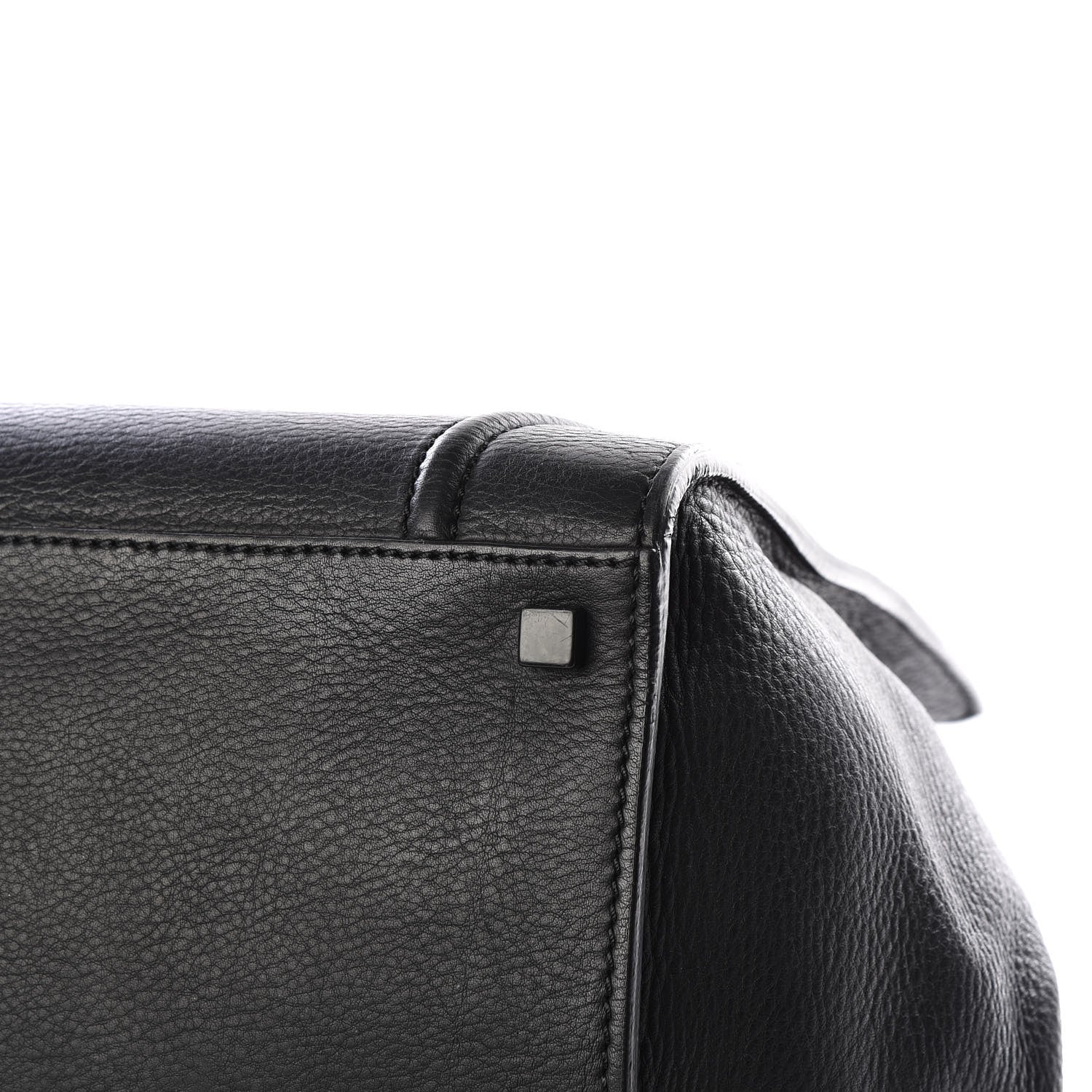 Celine Supple Calfskin Medium Phantom Luggage Black 8 of 12