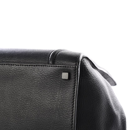 Celine Supple Calfskin Medium Phantom Luggage Black 8 of 12