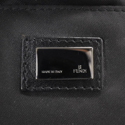 Fendi Canvas Zucchino Pochette Black 9 of 11