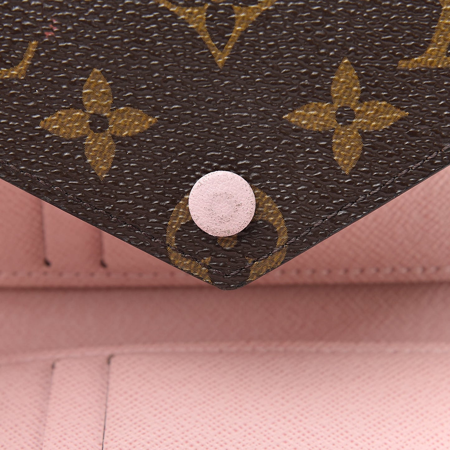 Monogram Victorine Wallet Rose Ballerine