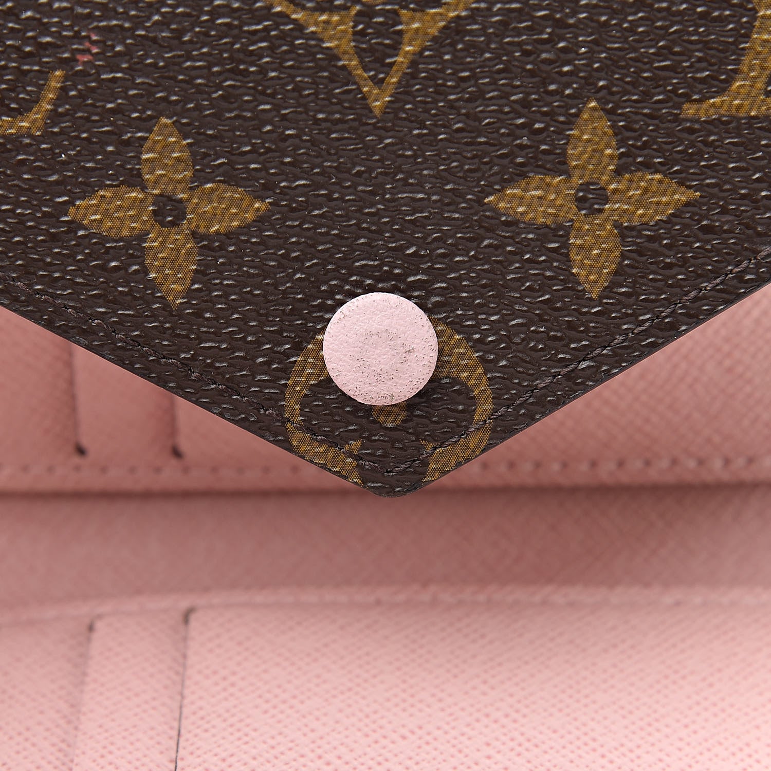 Louis Vuitton Monogram Victorine Wallet Rose Ballerine 8 of 10