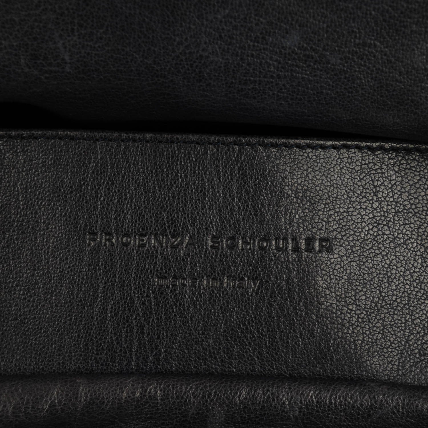 Proenza Schouler Lambskin PS1 Small Keep All Midnight 8 of 9