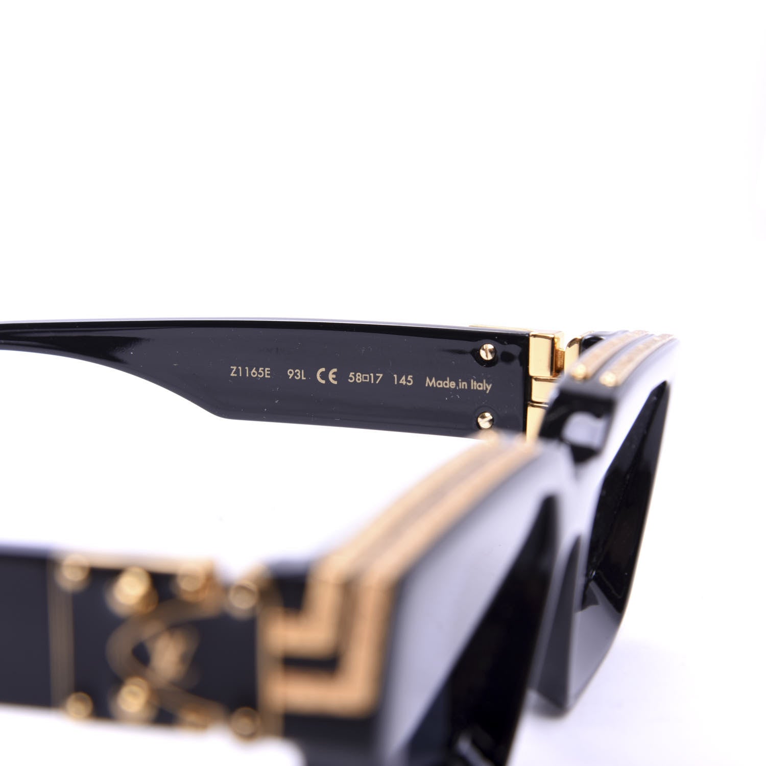 Louis Vuitton Acetate 1.1 Millionaires Sunglasses Z1165E Black 6 of 7