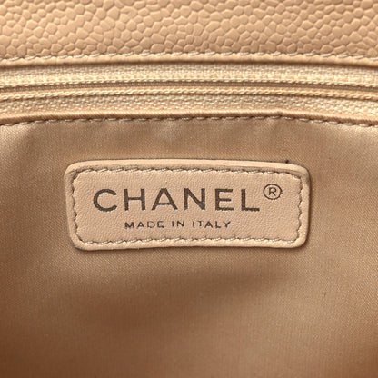 Chanel Caviar Quilted Grand Shopping Tote GST Beige Clair 6 of 18