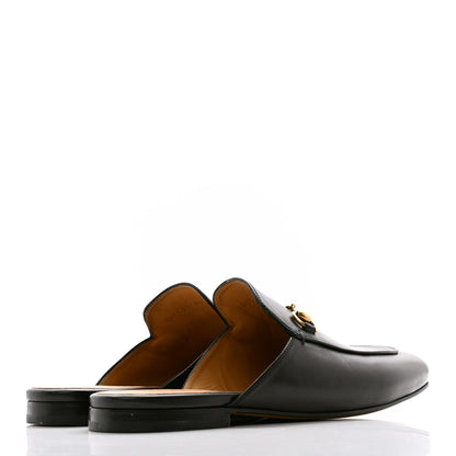 Gucci Calfskin Womens Princetown Slippers 40 Black 4 of 11