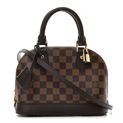 Louis Vuitton Damier Ebene Alma BB 1 of 10