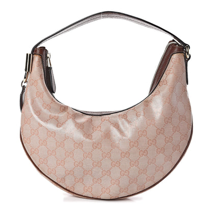 Gucci Crystal Monogram Mini Duchessa Hobo Pink 1 of 10
