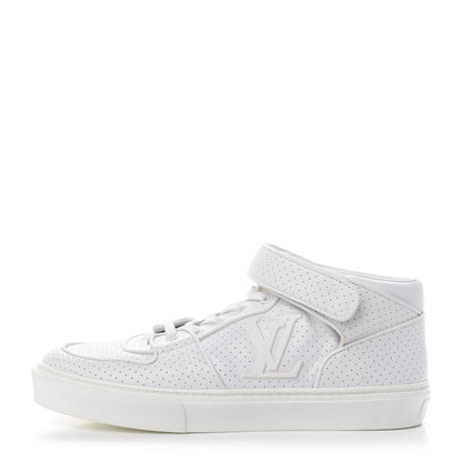 Louis Vuitton Calfskin Perforated Acapulco Sneakers 8 White 1 of 13