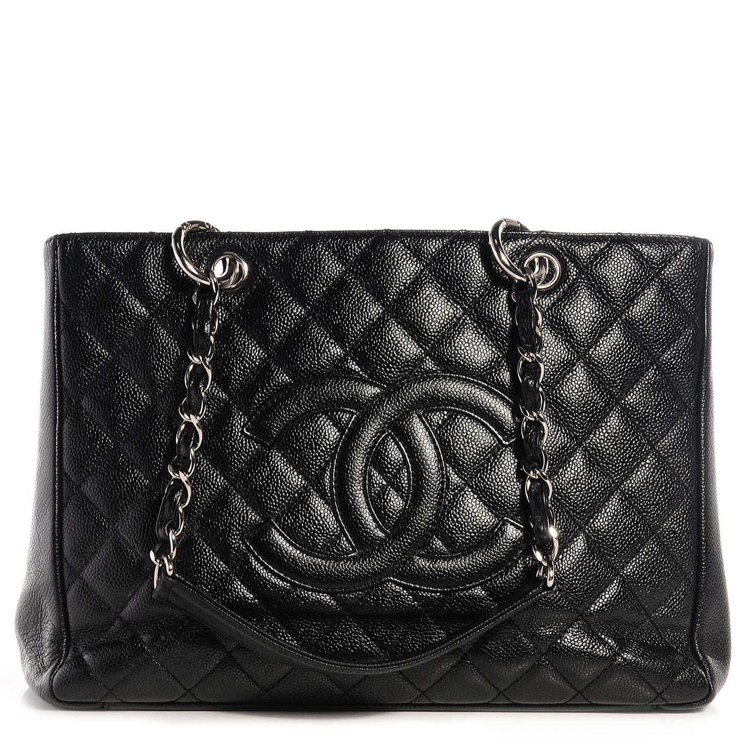 Caviar Grand Shopping Tote GST Black