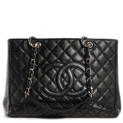 Chanel Caviar Grand Shopping Tote GST Black 1 of 7