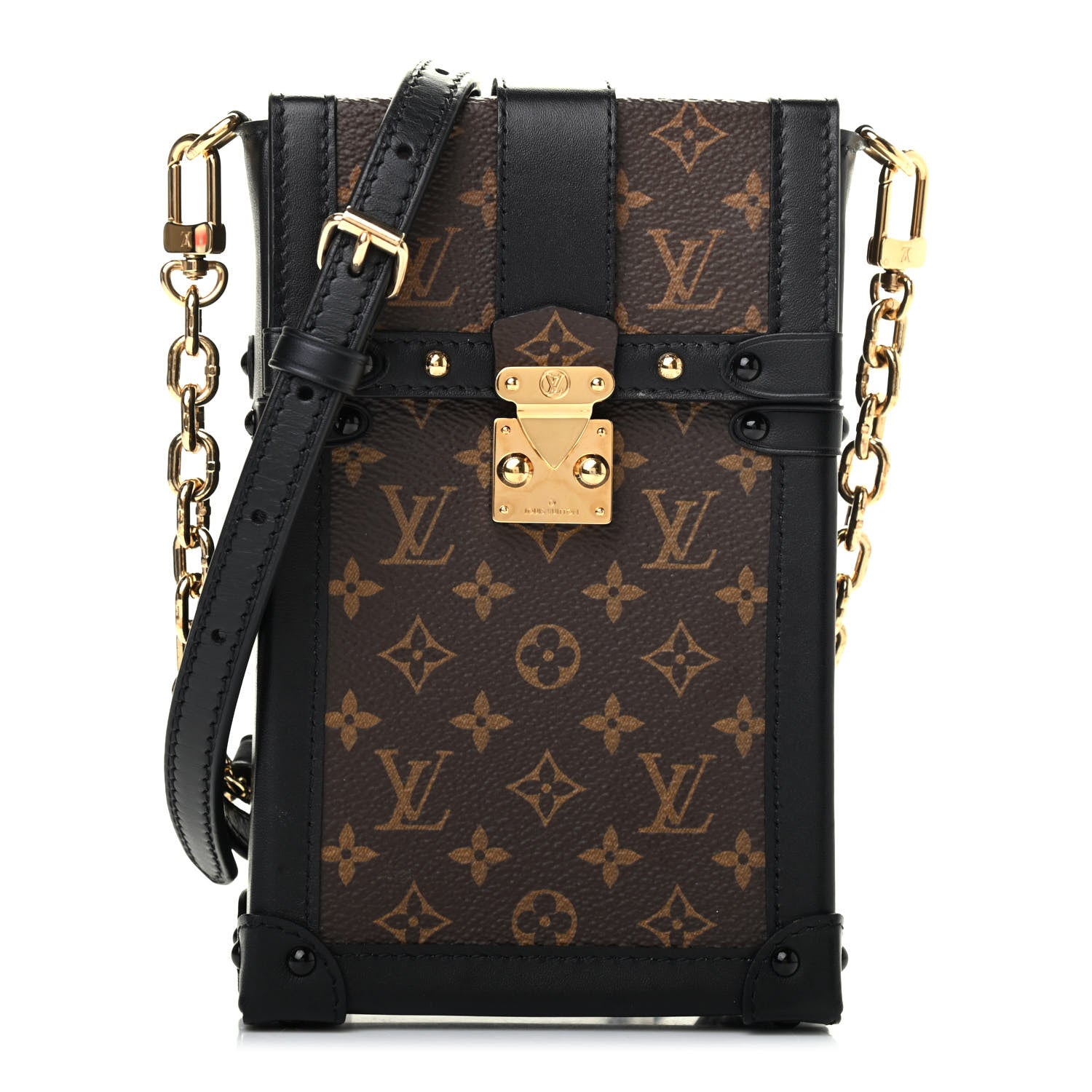 Louis Vuitton Monogram Pochette Trunk Verticale Black 1 of 4