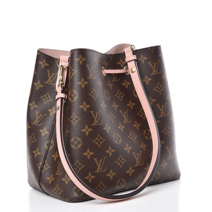 Louis Vuitton Monogram Neonoe MM Rose Poudre 3 of 10