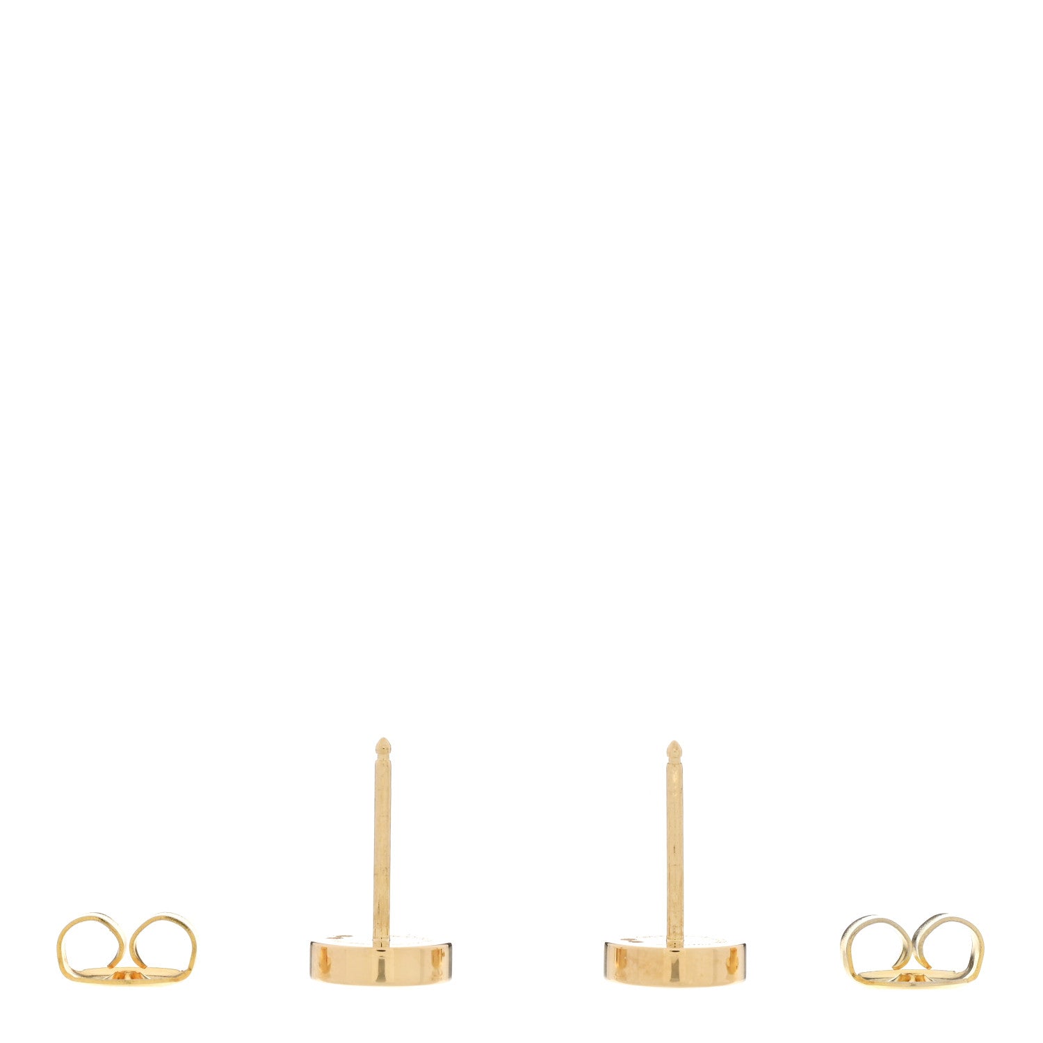 Cartier 18K Yellow Gold LOVE Earrings 3 of 4