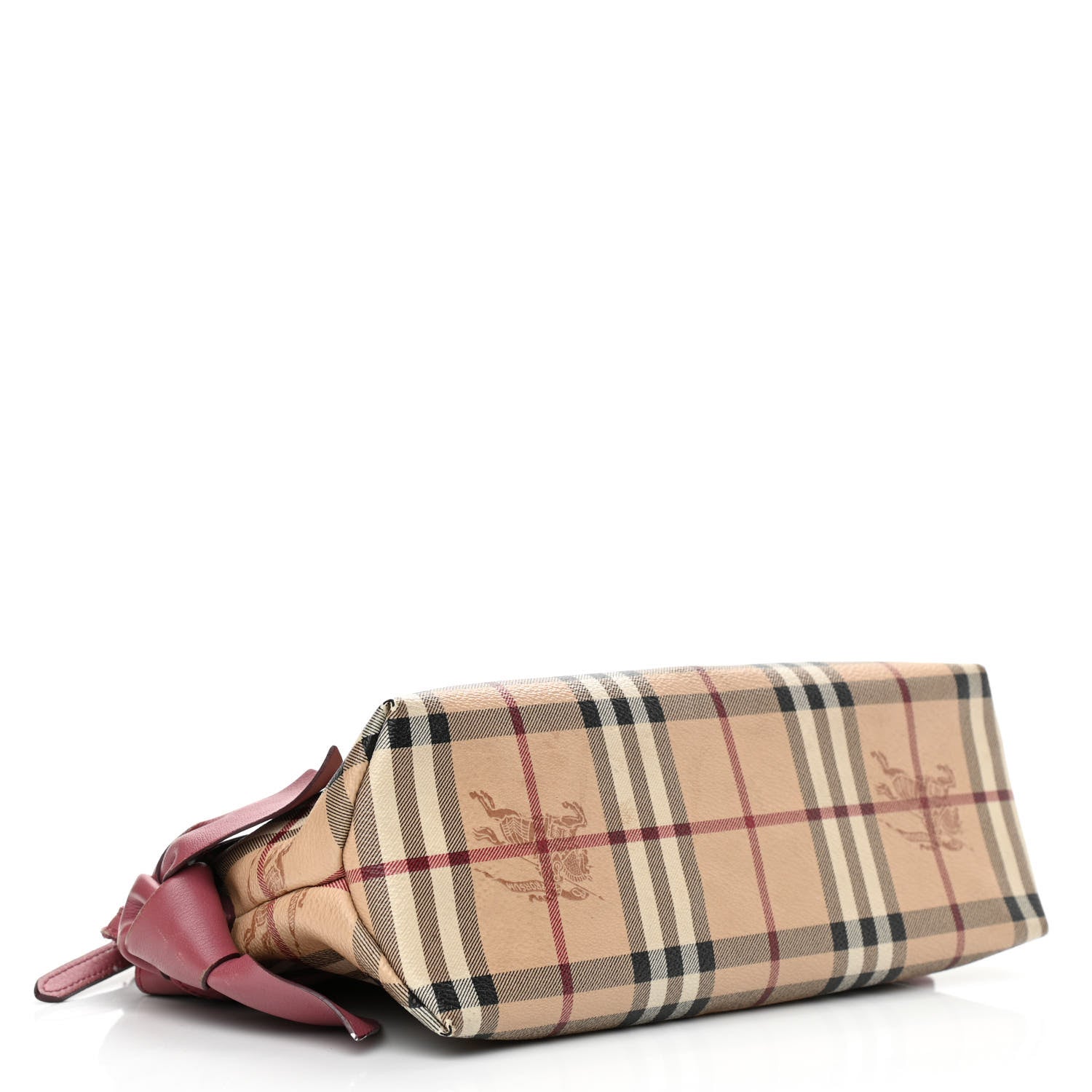 Burberry Haymarket Check Bow Tie Crossbody Bag Peony 3 of 11