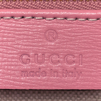 Gucci Azalea Calfskin Horsebit 1955 Shoulder Bag New Cherry Red Wild Rose 7 of 11