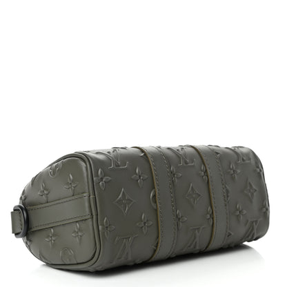 Louis Vuitton Monogram Seal Keepall XS Khaki 3 of 4