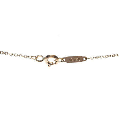 Tiffany 18K Yellow Gold Mini Heart Key Pendant Necklace 5 of 9