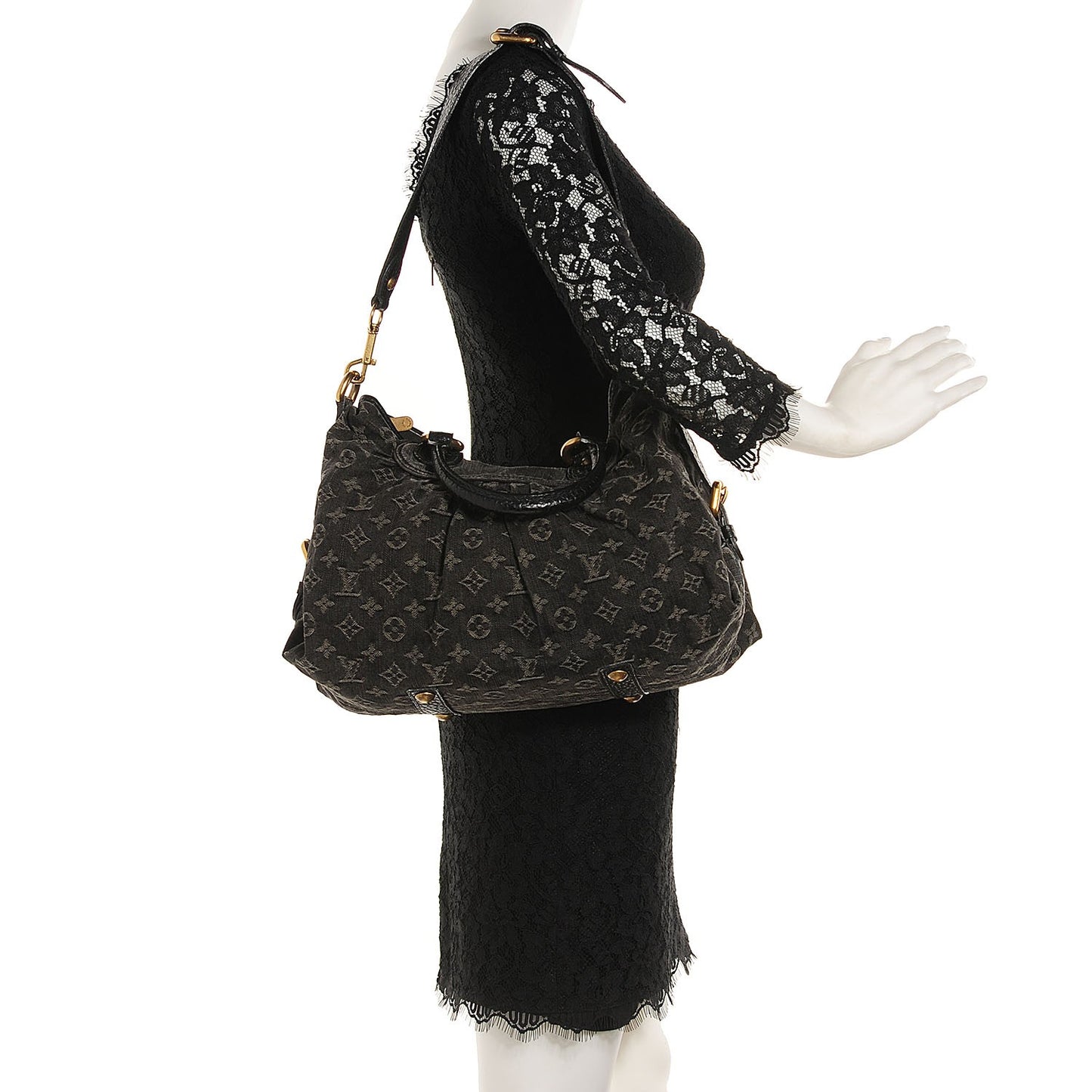 Denim Neo Cabby MM Black